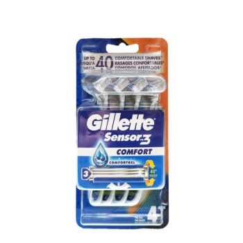 Elektrisk Barbermaskine Sensor 3 Confort 4 Enheder Fra Gillette